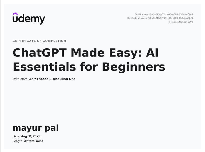 Master Generative AI & Generative AI tools